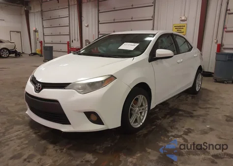 2014 Toyota Corolla Le Plus from USA, damaged, VIN 2T1BURHE7EC145101